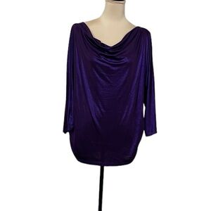 EUC Chiasso Draped Iridescent Blouse (DM)